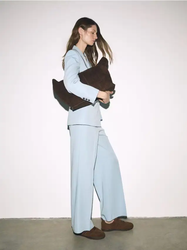 Sneakers in pelle - marrone dorato