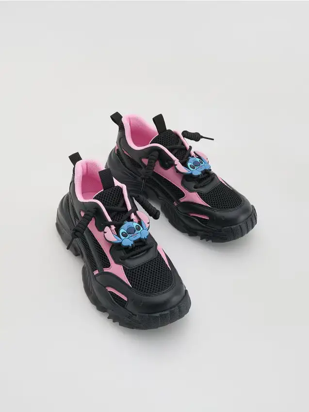 Sneakers leggere Lilo e Stitch - nero