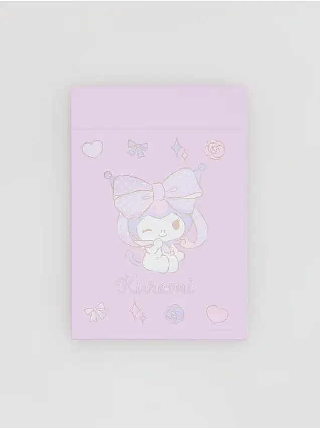 Specchietto pieghevole Kuromi - lavanda