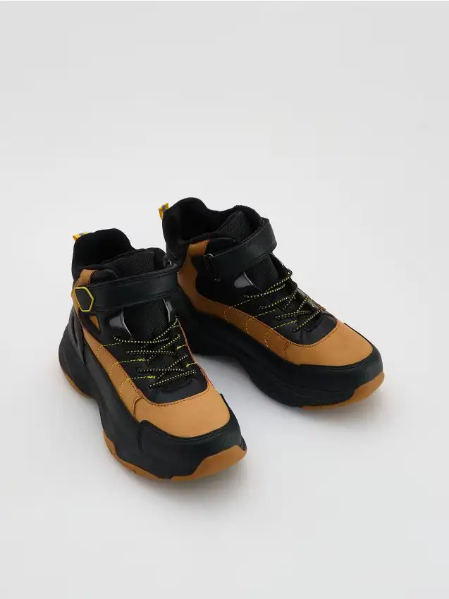 Stivaletti alla caviglia - ambra