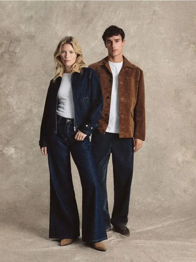 Stivaletti in pelle scamosciata - beige