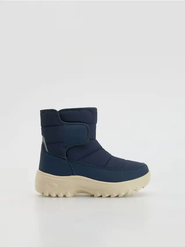 Stivali da neve in tessuto idrofobo - blu scuro