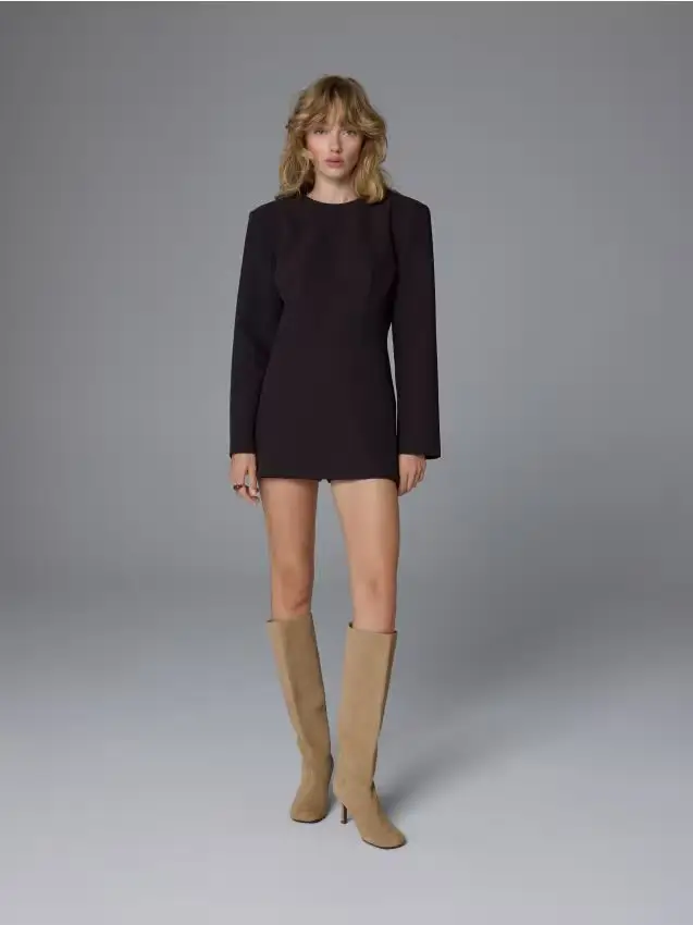 Stivali in pelle naturale - beige