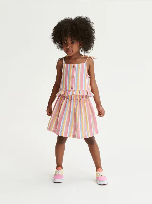 Stripe skirt - multicolore