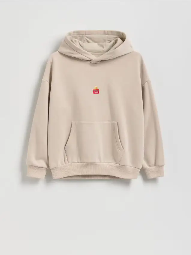 Sudadera Inside Out - beige