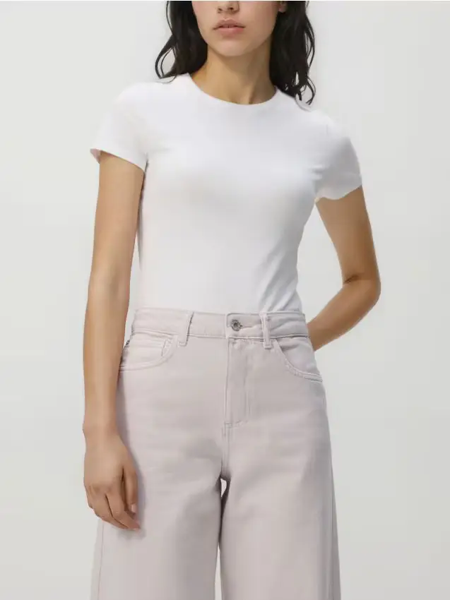 T-shirt basic - bianco