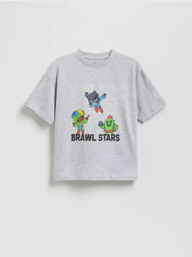 T-shirt Brawl Stars - grigio chiaro