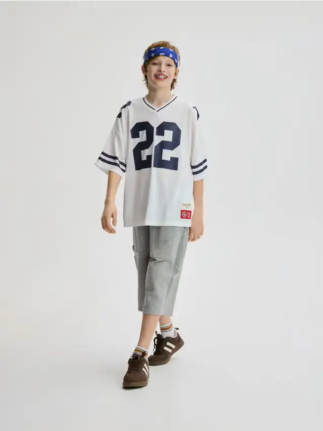 T-shirt con stampa - bianco