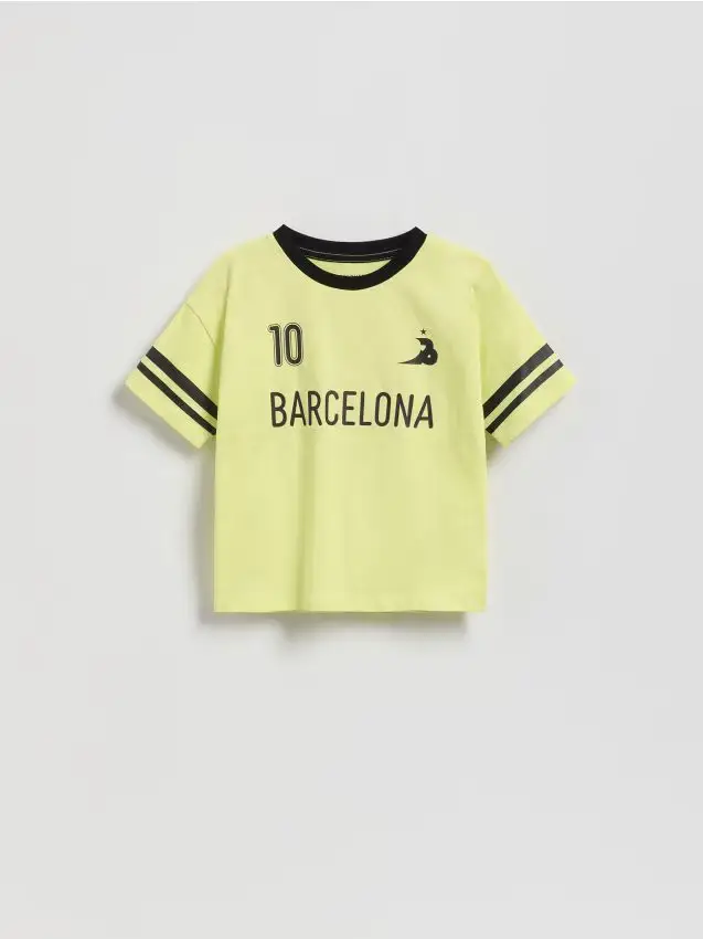 T-shirt con stampa - verde chiaro