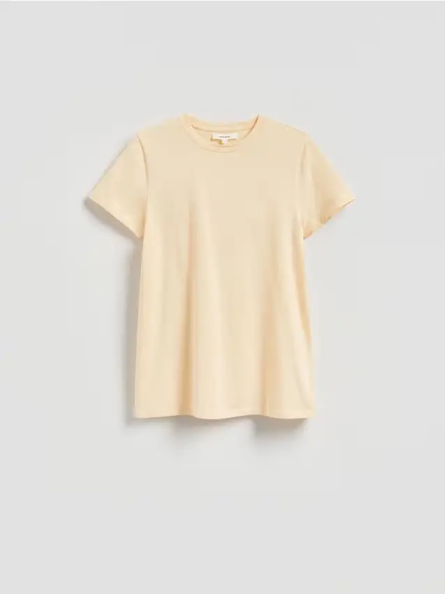 T-shirt in cotone - giallo chiaro