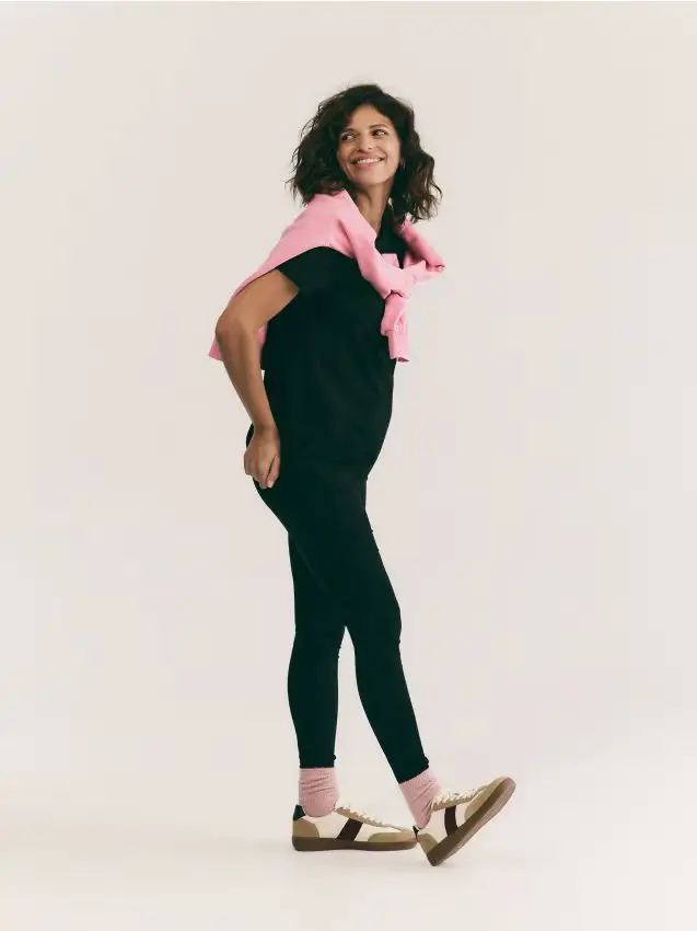 T-shirt in cotone - nero