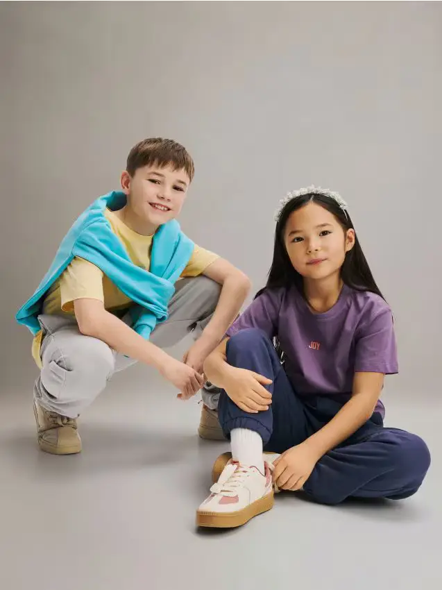 T-shirt in cotone - viola