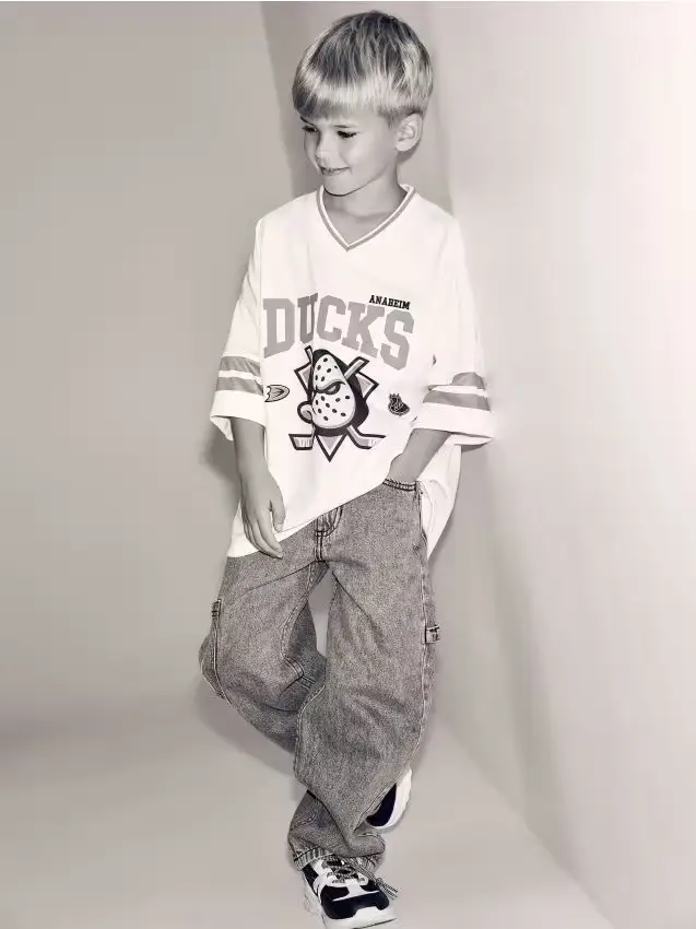 T-shirt NHL Anaheim Ducks - bianco