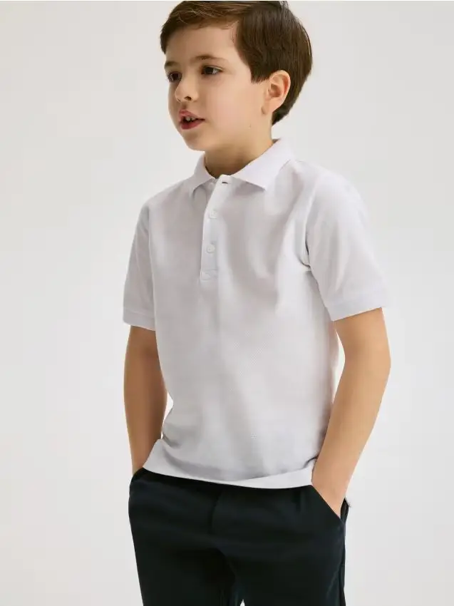 T-shirt polo - bianco