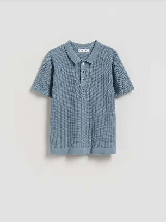 T-shirt polo - blu