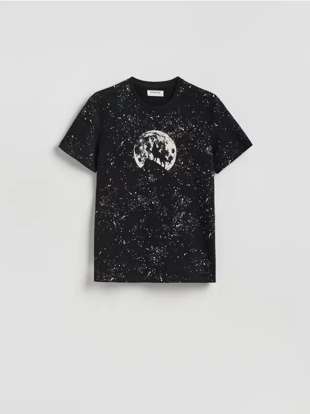 T-shirt regular fit - nero