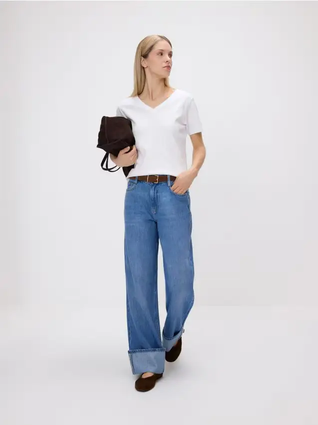 T-shirt semplice - bianco