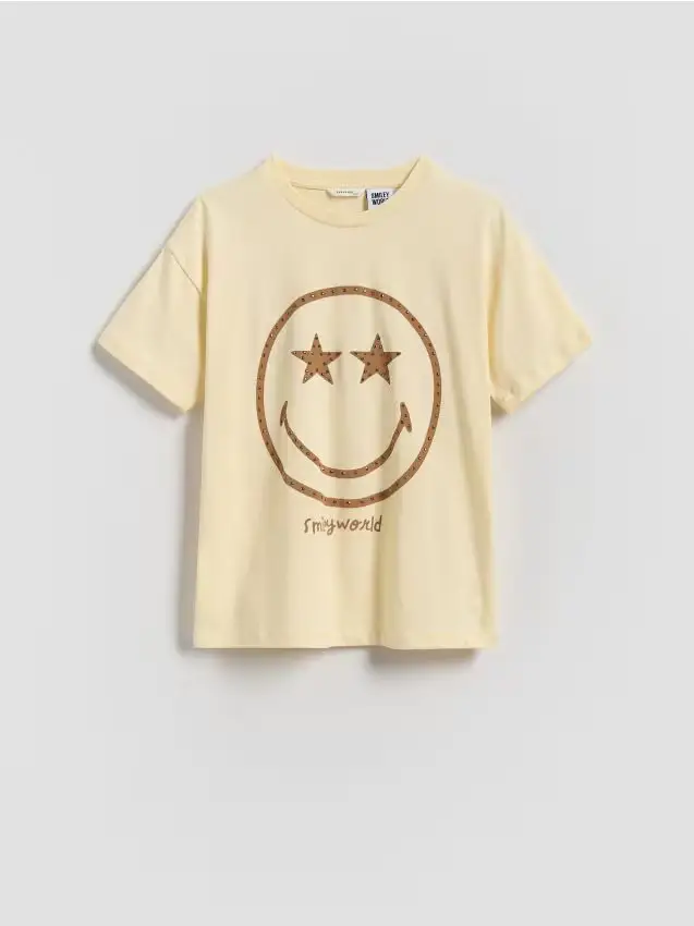 T-shirt SmileyWorld® - beige
