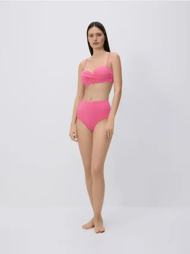 Top da spiaggia - fucsia