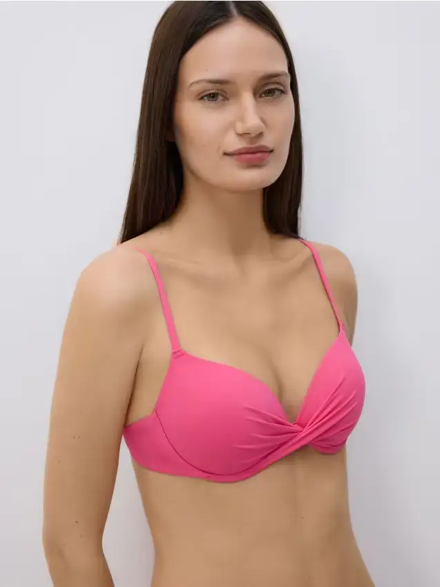 Top da spiaggia - fucsia