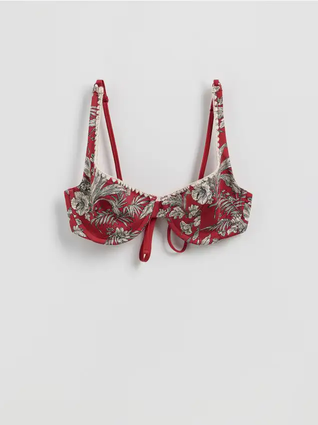 Top da spiaggia - maroon