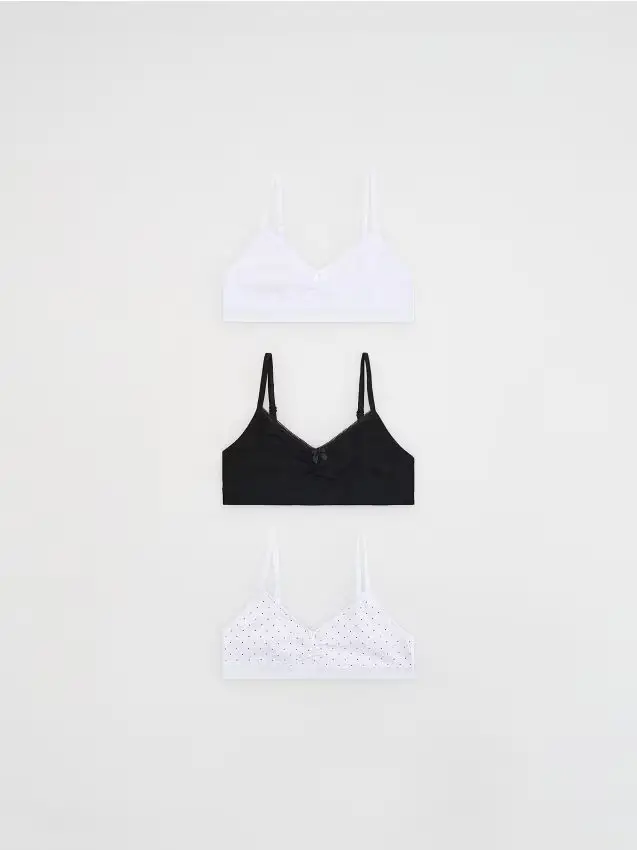 Top in cotone 3 pack - bianco