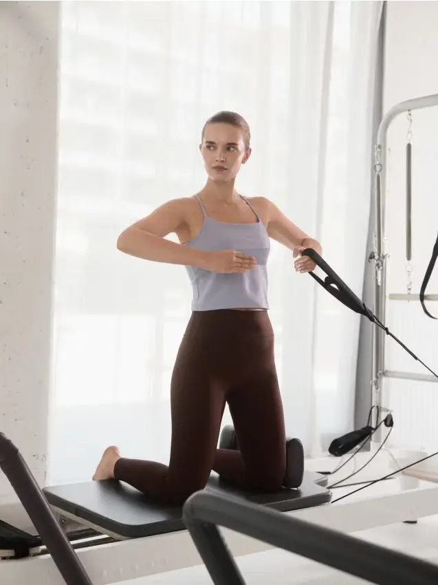 Top sportivo - blu pallido