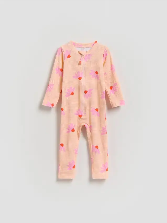 Tuta costume da bagno - arancione chiaro