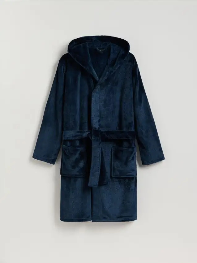 Vestaglia con cappuccio Kuromi - blu scuro