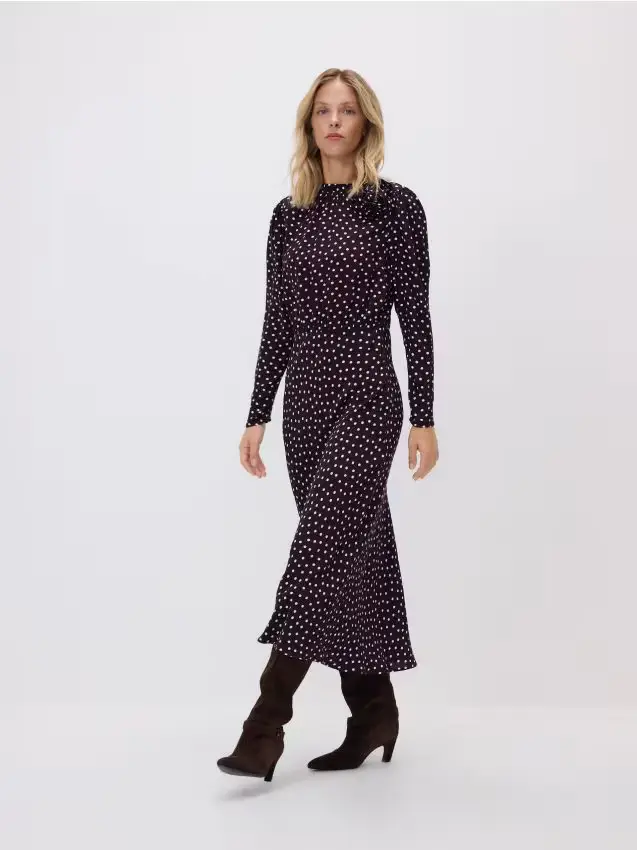 Vestito a pois - multicolore