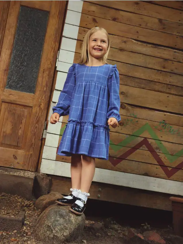 Vestito a quadri - multicolore