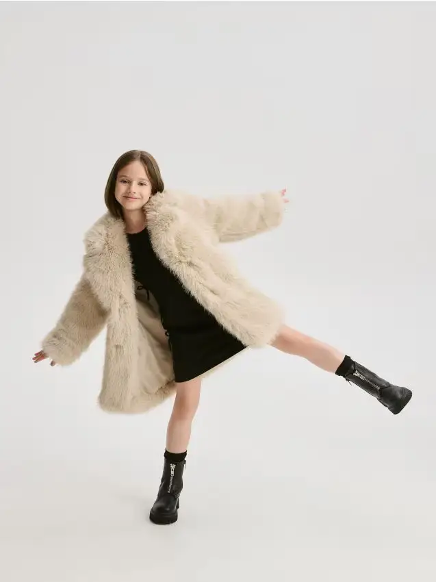 Vestito con fiocchi - nero