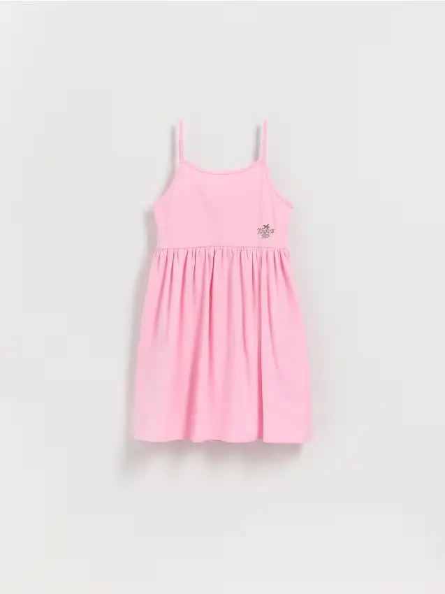 Vestito con spalline - rosa