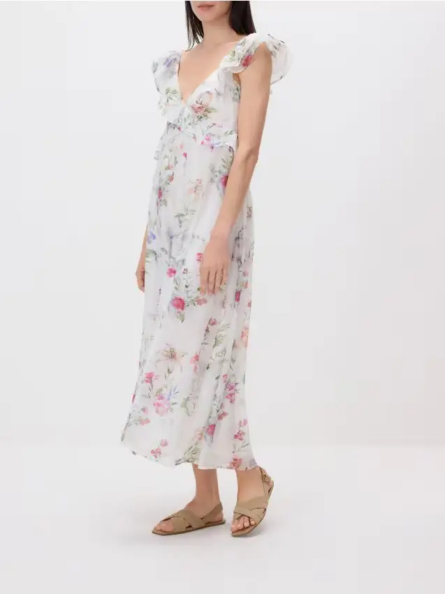 Vestito floreale - multicolore