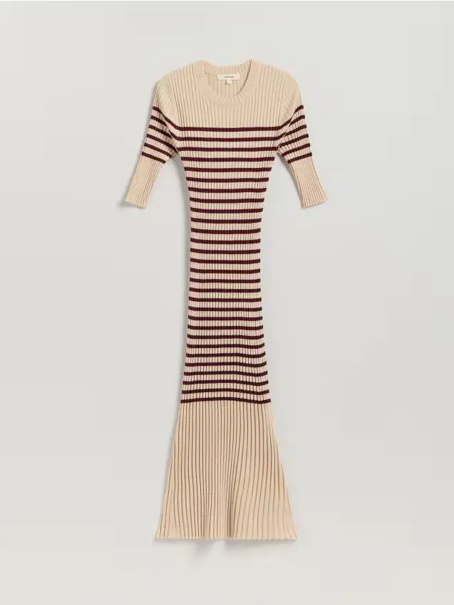 Vestito in jersey misto viscosa - multicolore