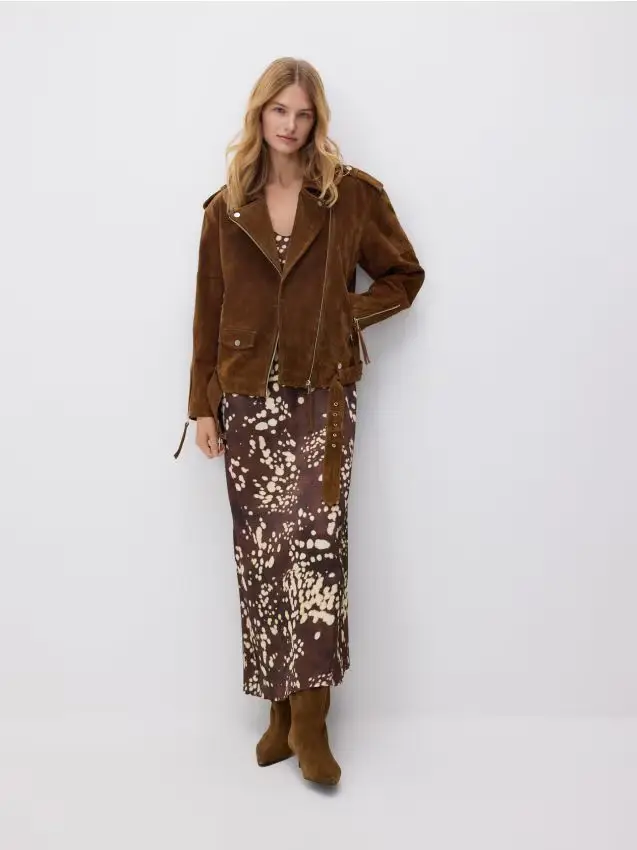 Vestito in viscosa fantasia - multicolore