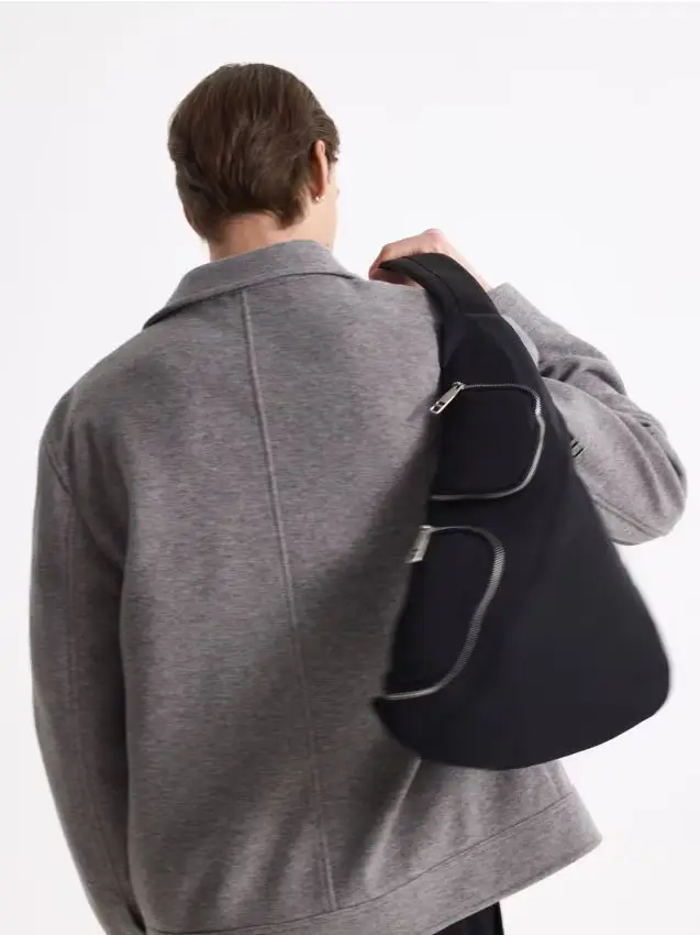 Zaino monospalla - nero