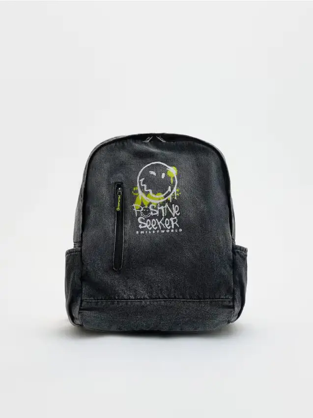 Zaino SmileyWorld® - grigio scuro