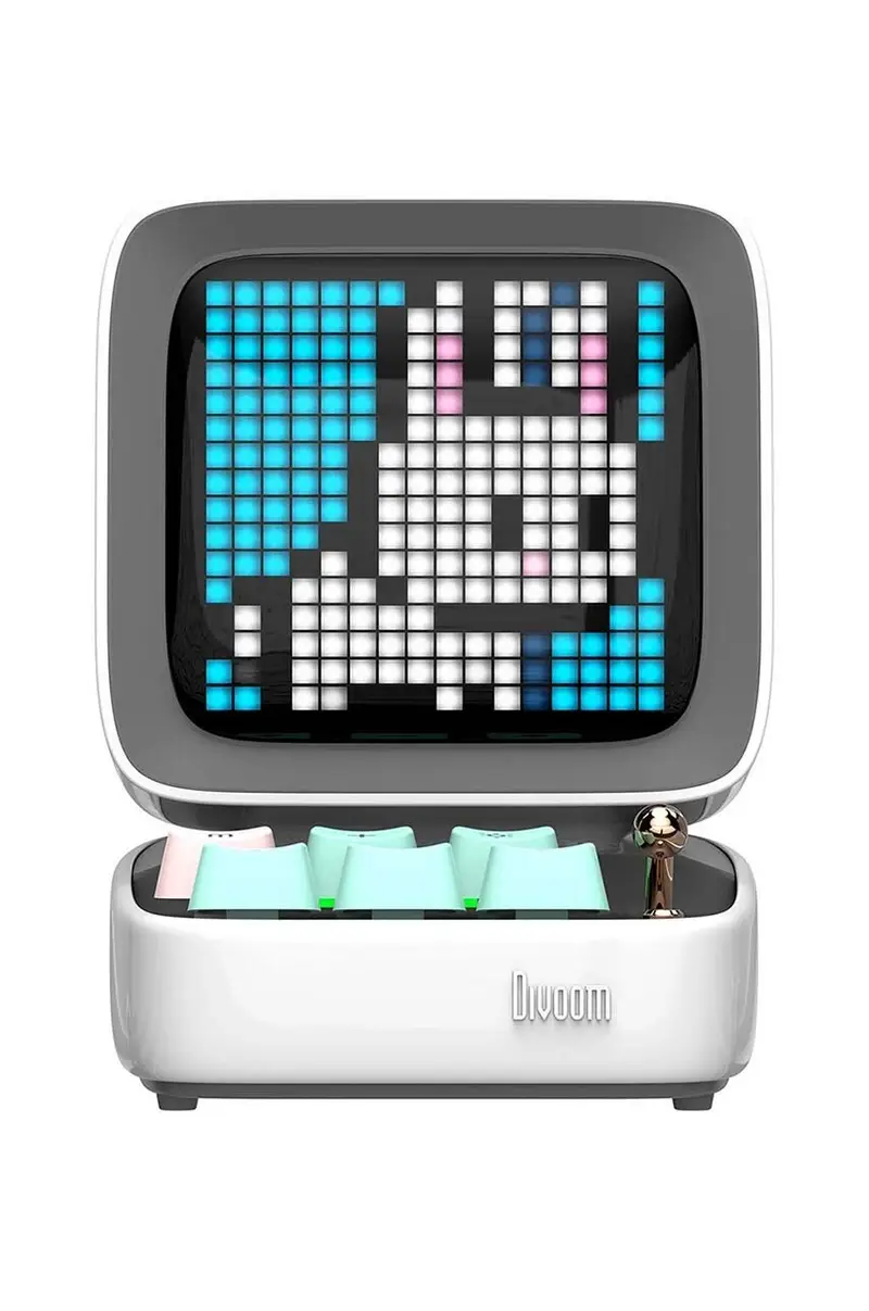 autoparlante wireless Divoom Ditoo Pro Bianco miniatura 2