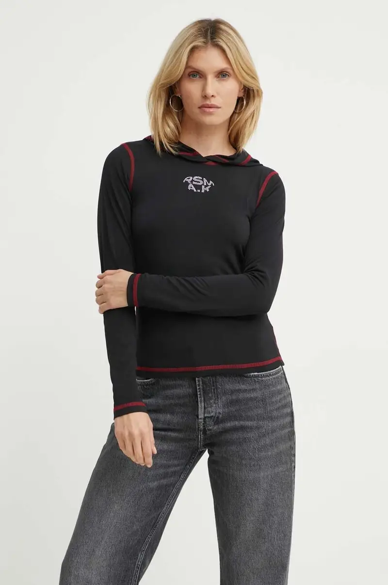 Résumé camicia a maniche lunghe EstelleRS donna colore nero 23021262 miniatura 4