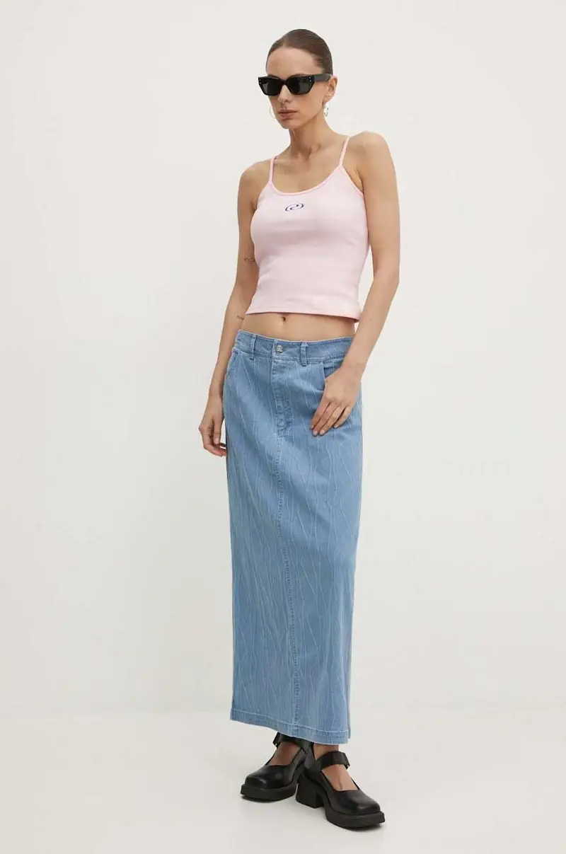 Résumé gonna di jeans AlfieRS colore blu 20821133 miniatura 2