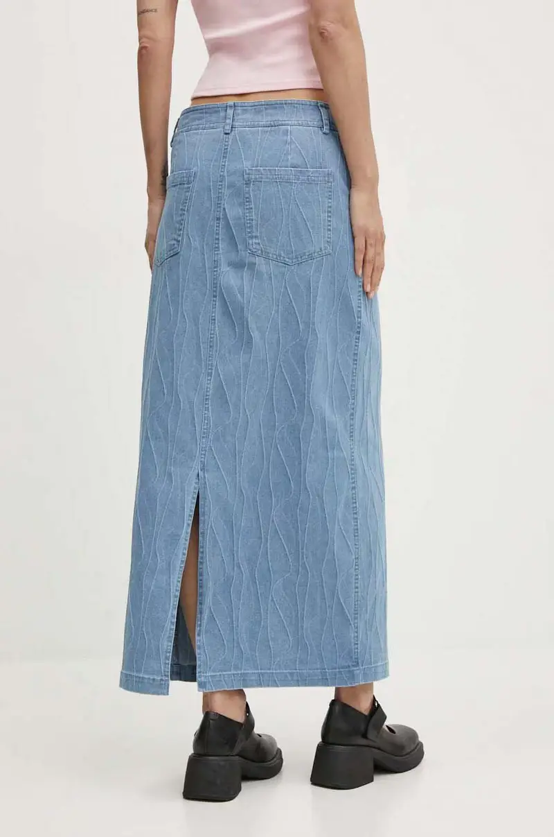 Résumé gonna di jeans AlfieRS colore blu 20821133 miniatura 3