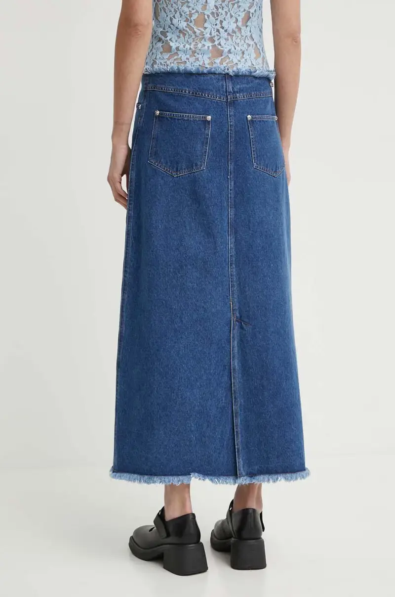 Résumé gonna di jeans BonnieRS colore blu navy 121911185 miniatura 3