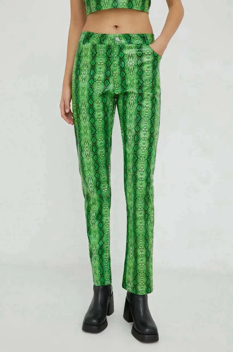 Résumé pantaloni donna Verde