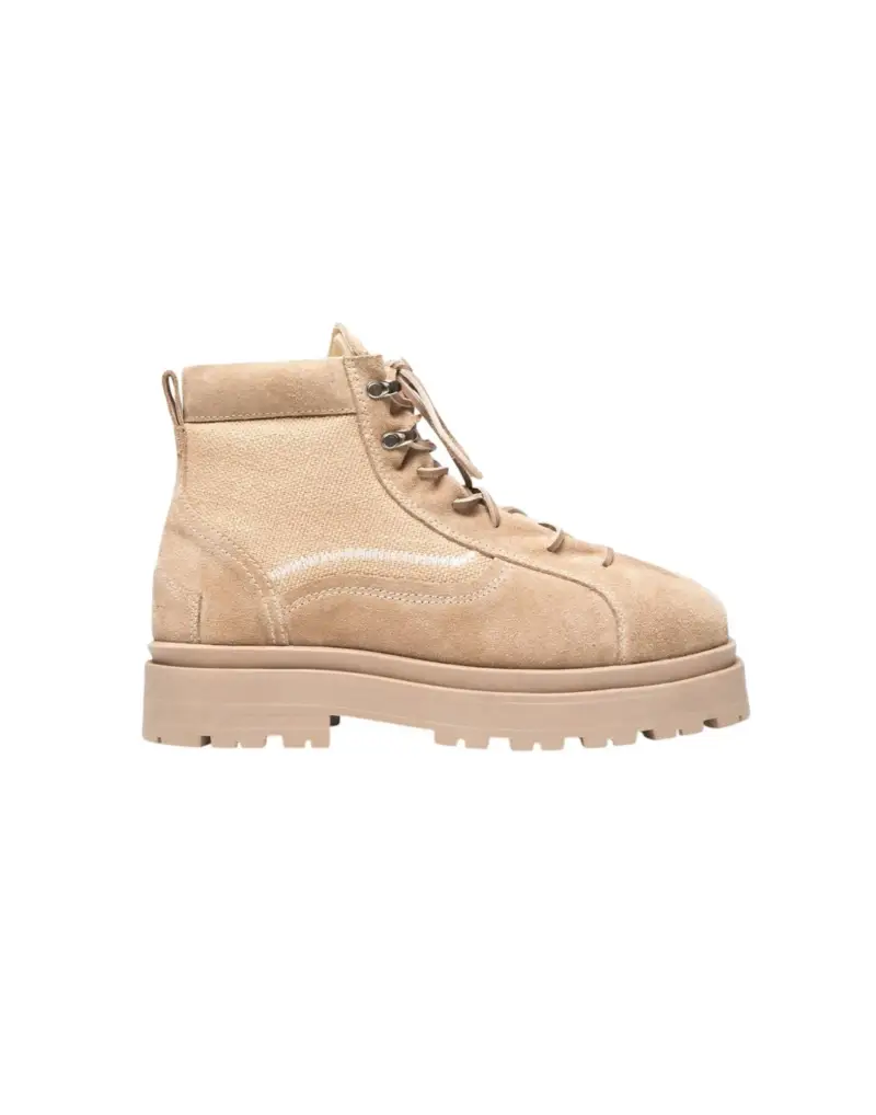 Le mont boot stivaletto in pelle - Sand UK 7,5 - US 8 - EU 41