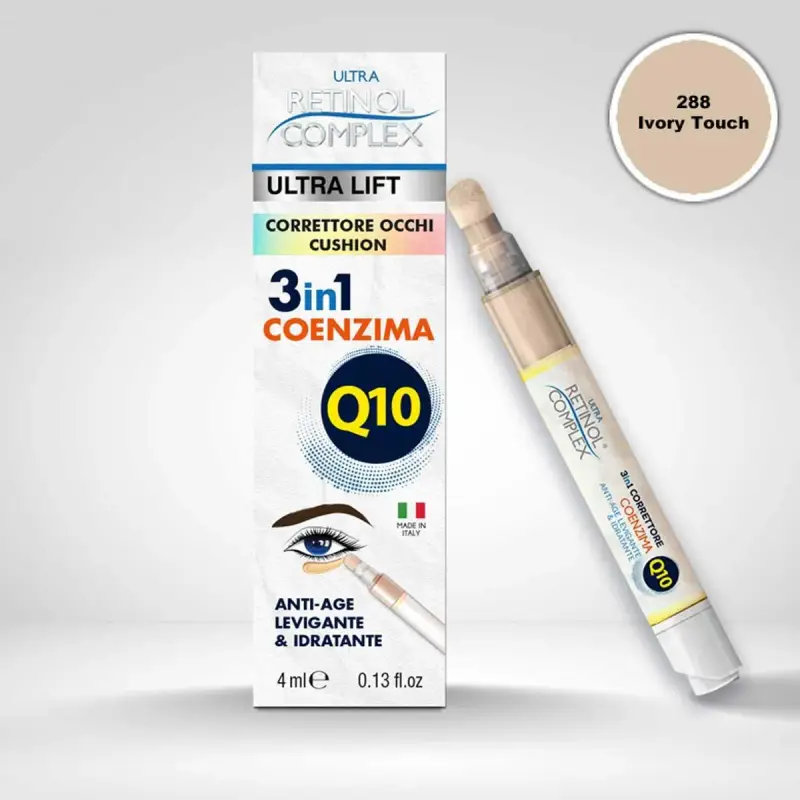 correttore occhi 288 ivory touch 3 in 1 coenzima q10 4ml