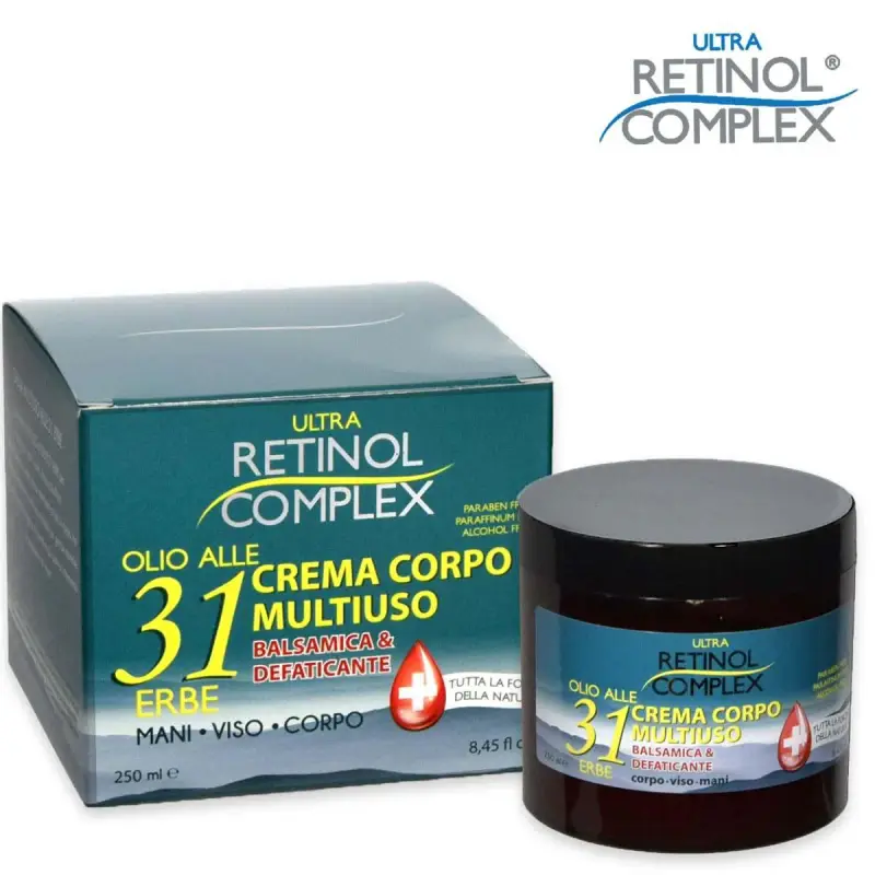 crema multiuso olio alle 31 erbe 250 ml