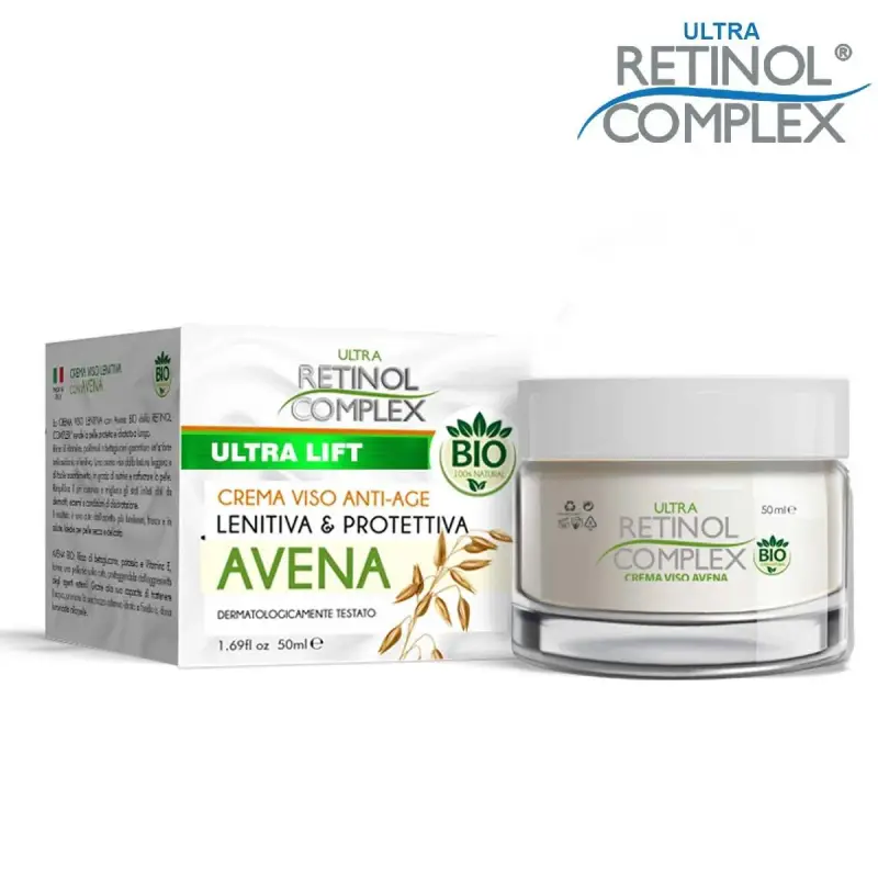 crema viso anti-age avena 50 ml