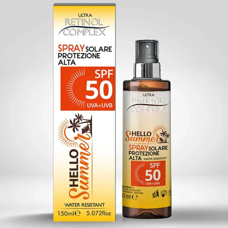 hello summer spray solare protezione alta spf 50 150 ml