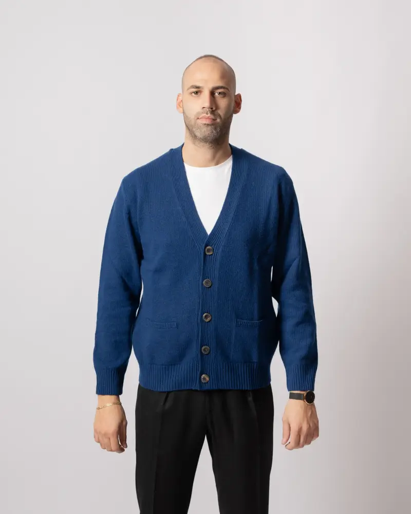 RETOIS Cardigan Blu 2312519
